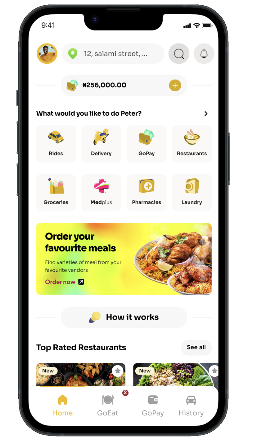 GoApp mobile experience
